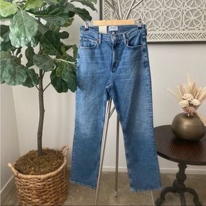 AGOLDE | Women’s Organic Cotton | Valen Vintage High-Rise Slim Bootcut Jeans